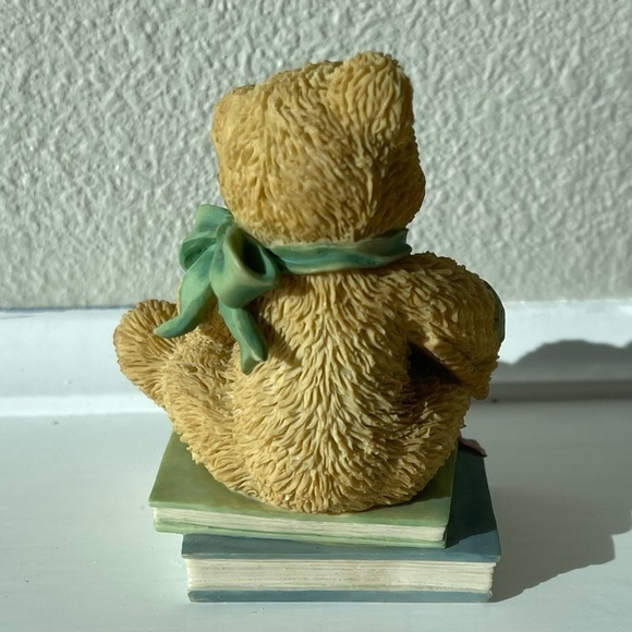 CHERISHED Teddies - Age 6 Chalking Up Six Wishes Bear by Enesco - Picture 3 of 5